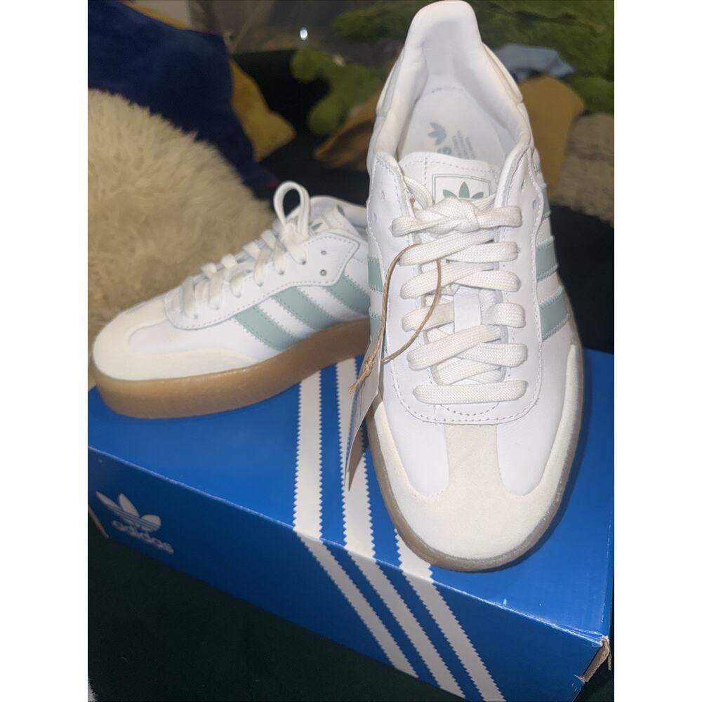 adidas Samba OG White Clear Granite W size 8 - Picture 10 of 10